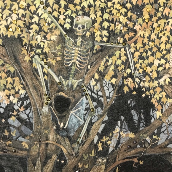 Rare All Saints Forgotten Woods backless T-shirt - Picture 2 of 8